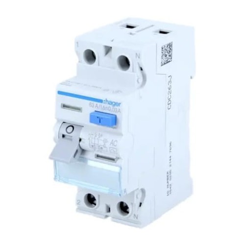 Hager Aardlekschakelaar 40A 2P 30mA AC type GPV-401-32