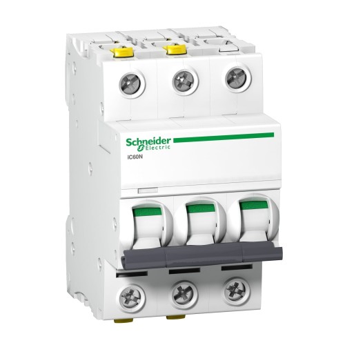 Schneider Electric Vermogenschakelaar B 16A 3P 6kA iC60N-B16-3 Acti9 GPV-401-39