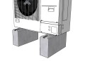 Ballastvoet voor warmtepomp PP550 - set van 2 stuks GPV-600-05 (3)