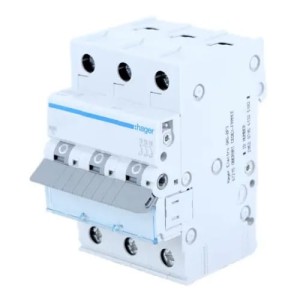 Hager Aardlekschakelaar C 20A 3P 6kA