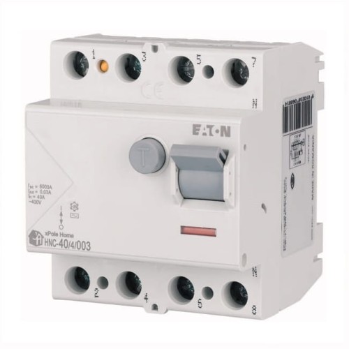 Eaton Aardlekschakelaar 4P 40A 6kA 30mA AC type GPV-401-62