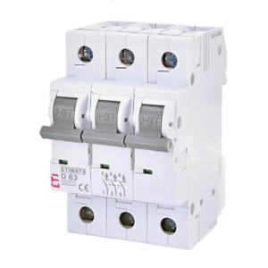 ETI Installatieautomaat B 16A 3-polig 6kA