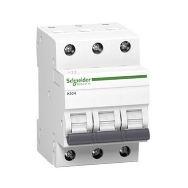 Schneider Electric Overstroomschakelaar B 16A 3P 6kA K60N-B16-3 Acti9 GPV-401-74