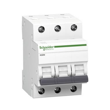 Schneider Electric Overstroomschakelaar C 20A 3P 6kA K60N-C20-3 Acti9 GPV-401-76