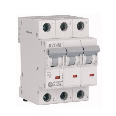 Eaton Overstroomschakelaar C 20A 3P 6kA GPV-401-88