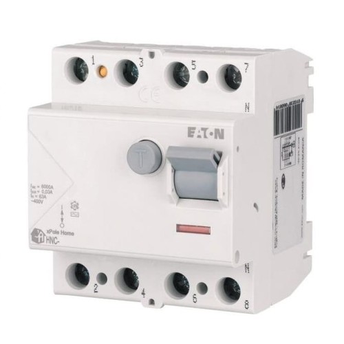 Eaton Aardlekschakelaar 4P 25A 6kA 30mA AC type GPV-401-89