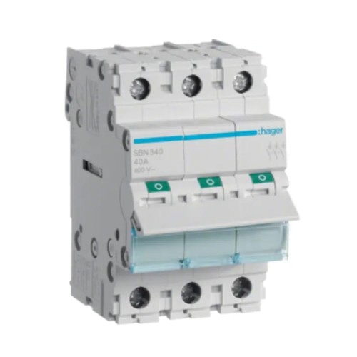 Hage Werkschakelaar 3-fasige 3P 40A 400V AC GPV-401-95