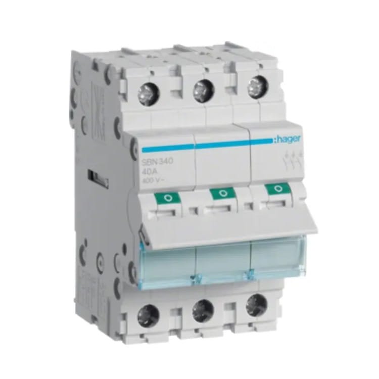 Hage Werkschakelaar 3-fasige 3P 40A 400V AC GPV-401-95