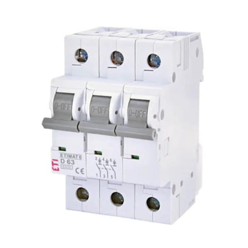 ETI Overstroomschakelaar C 20A 3P 6kA GPV-401-96