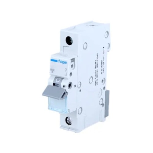 Hager Overstroomschakelaar C 25A 1P 6kA GPV-401-113