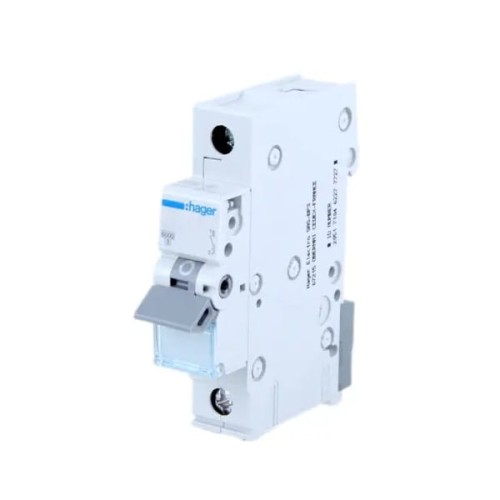 Hager Overstroomschakelaar C 10A 1P 6kA GPV-401-116