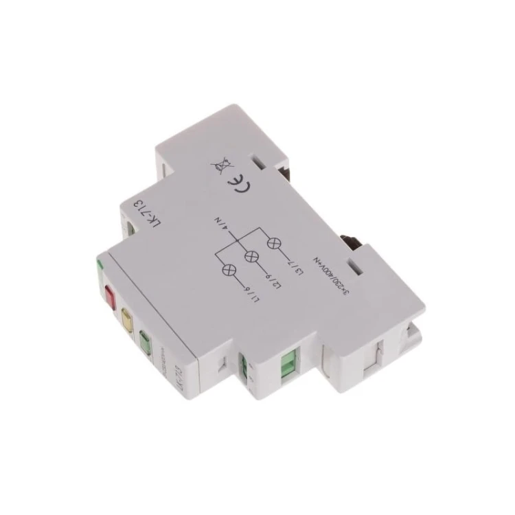 F&F Filipowski Controlelamp 3×230V+N 3xLED groen GPV-401-121 (2)