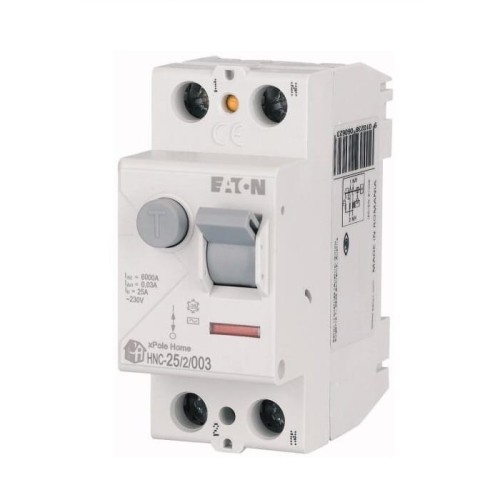 Eaton Aardlekschakelaar 2P 40A 6kA 30mA typ AC GPV-401-124