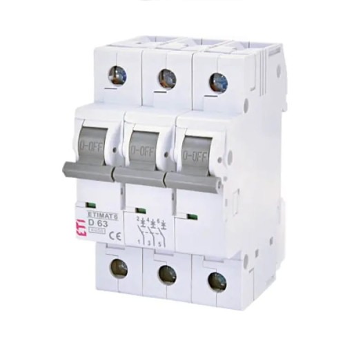 ETI Overstroomschakelaar B 25A 3P 6kA GPV-401-125
