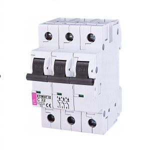 ETI Overstroomschakelaar C 32A 3P 10kA