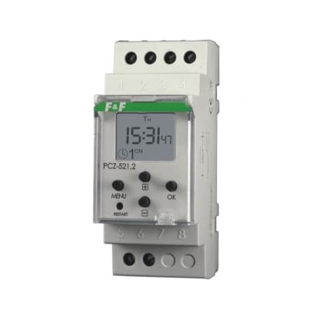 F&F Filipowski Wekelijkse aan/uit éénkanaals timer GPV-401-168