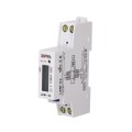 Zamel Elektriciteitsmeter 1-fase LCD 50 A 1-MOD GPV-401-184 (2)