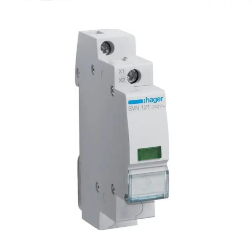 Hager Controlelampje LED groen 230V AC GPV-401-195