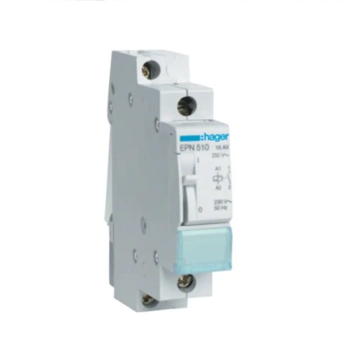 Hager Bistabiel relais op rail GPV-401-209