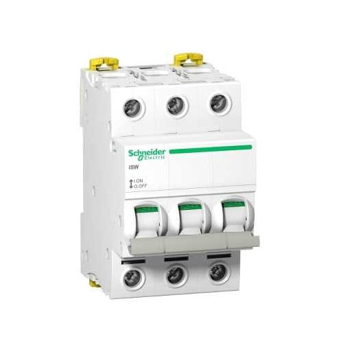Schneider Electric Isolatieschakelaar 3-fasig 3P 100A 415V AC Acti9 GPV-401-210