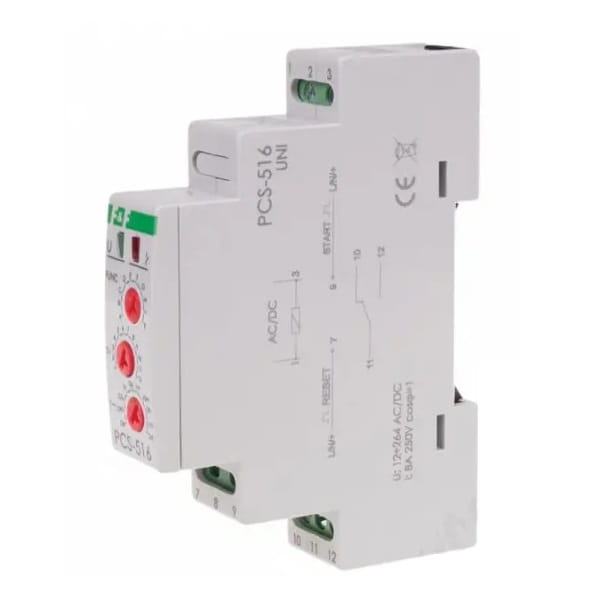 F&F FILIPOWSKI Tijdsrelais 10-functie PCS-516UNI GPV-401-217