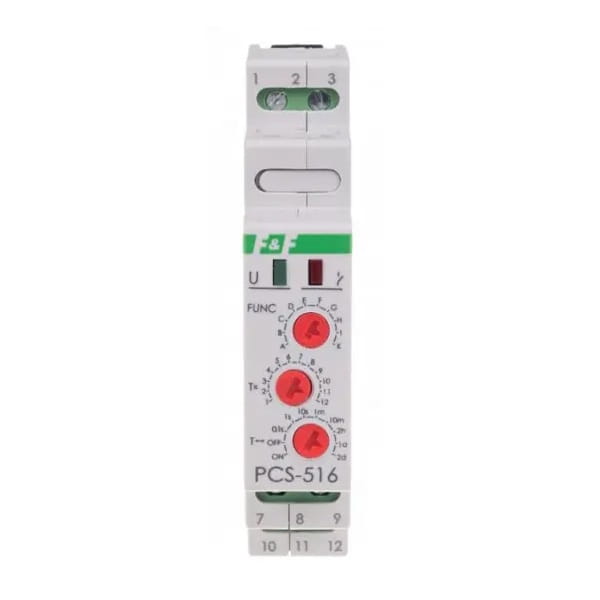 F&F FILIPOWSKI Tijdsrelais 10-functie PCS-516UNI GPV-401-217 (2)