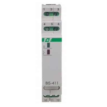 F&F Filipowski Bistabiel relais op rail 16A BIS-411-24V GPV-401-222 (2)