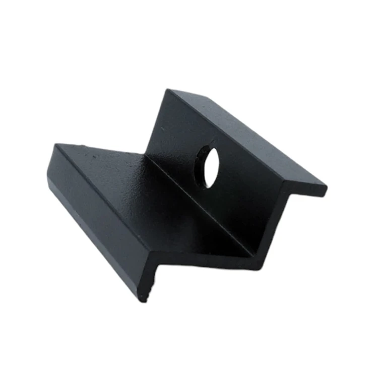 Eindklem H30 Aluminium 6060 Gat M8 gelakt PV-03-30