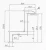 Eindklem H30 Aluminium 6060 Gat M8 gelakt PV-03-30 (2)