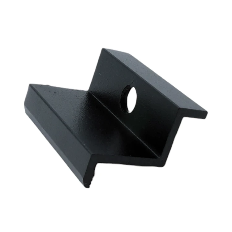 Eindklem H32 Aluminium 6060 Gat M8 gelakt PV-03-31