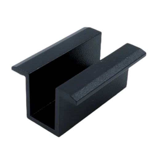 Middenklem H24 Aluminium 6060 Gat M8 gelakt PV-04-15