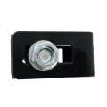 Universele klem beugel connector voor hekpanelen zwart GPV-700-17 (2)
