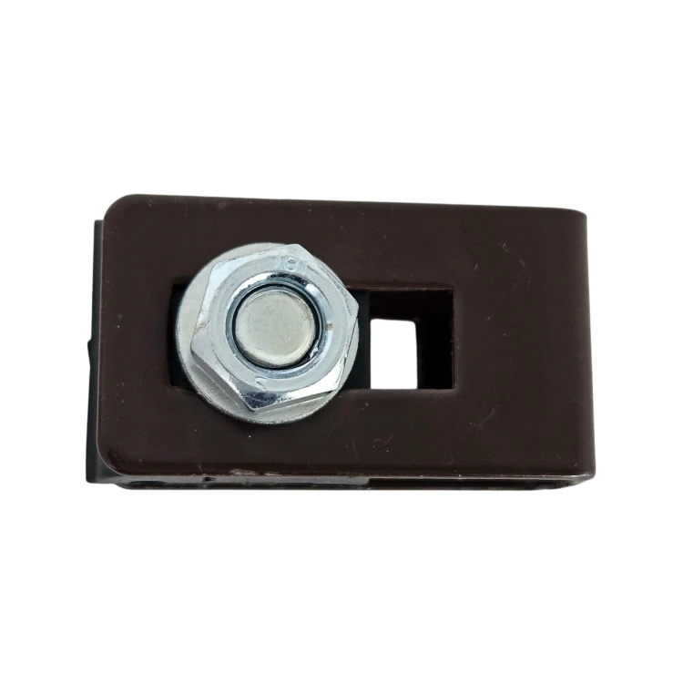Universele klem beugel connector voor hekpanelen bruin GPV-700-20 (2)