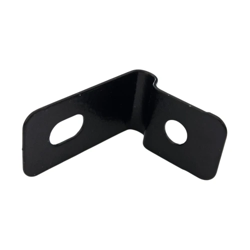 Beugel klem 1/2 voor hekpanelen zwart GPV-700-27