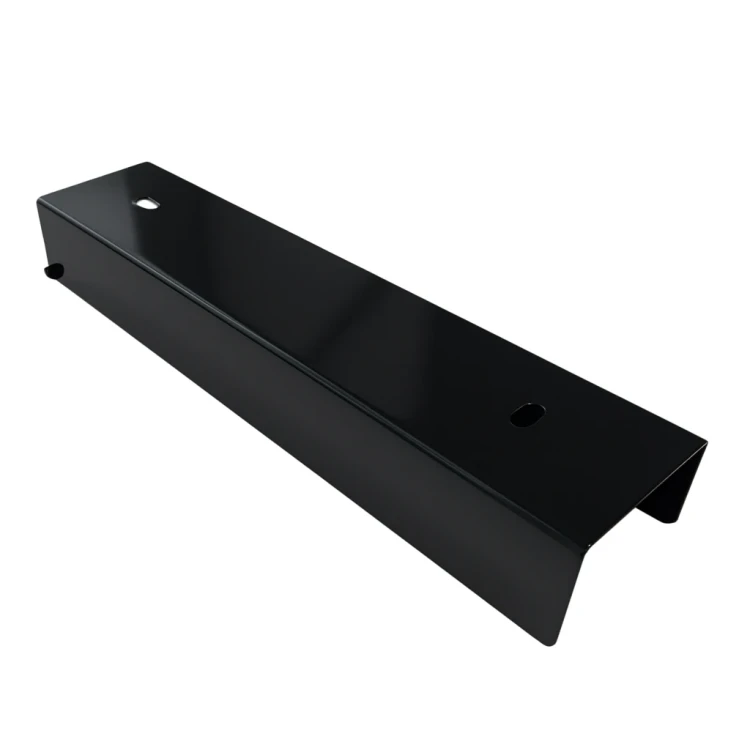 C-profiel connector beugel voor funderingsplaat 250x55 zwart GPV-700-42