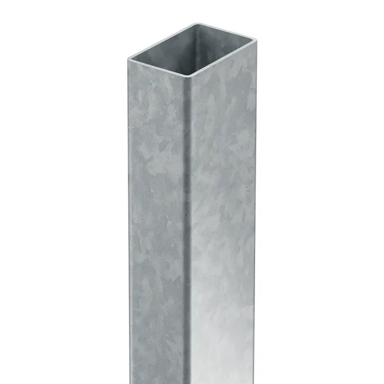 Hekpaal 60x40x1,2 mm, lengte 2,4 m, gegalvaniseerd GPV-700-70 (2)