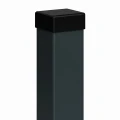 Hekpaal 80x80x2 mm, lengte 2,4 m, antracietgrijs GPV-700-73 (1)