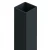 Hekpaal 80x80x2 mm, lengte 2,4 m, antracietgrijs GPV-700-73 (2)