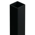 Hekpaal 80x80x2 mm, lengte 2,4 m, zwart GPV-700-74 (2)