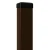 Hekpaal 60x40x1,2 mm, lengte 2,4 m, bruin RAL 8017 GPV-700-68 (1)