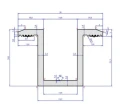 Middenklem L50 H25 met aardingspen PV-04-19 (2)