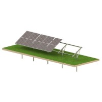Solar KIT T1V Ultra Strong – grondmontage PV constructie voor 8 panelen