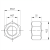 Zeskantmoer M27 DIN 934 A2-70 000-056 (2)