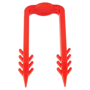 Rode bevestigingsclip 65mm 200 stuks