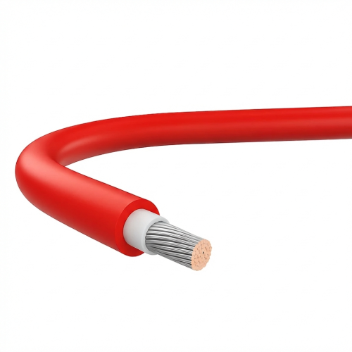 Kabel voor fotovoltaïsche installaties H1Z2Z2-K klasse B2 (CPR) Rood 4mm BRANDWEREND 000-113 (1)