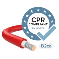 Kabel voor fotovoltaïsche installaties H1Z2Z2-K klasse B2 (CPR) Rood 4mm BRANDWEREND 000-113 (2)