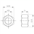 Zeskantmoer M20 DIN 934 A4-80 000-074 (3)