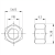 Zeskantmoer M8 DIN 934 A4-80 000-063 (3)