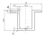 Zonnepaneel Middenklem H24 Aluminium 6060 gat M8 PV-04-01 (2)
