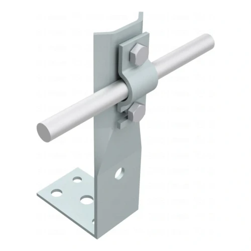 Hoekbeugel met plaat h=8cm galvanisch verzinkt 000-146 (1)